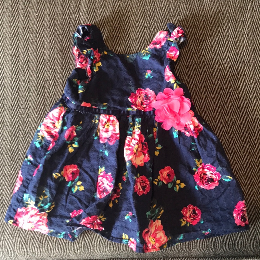Baby summer floral dress. Size 18 mo